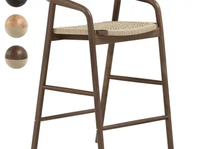 Derile stool 3D model