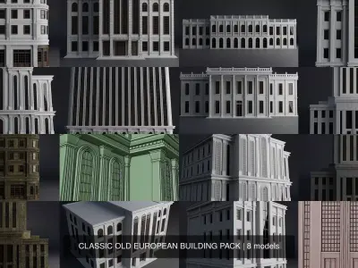 CLASSIC OLD EUROPEAN BUILDING PACK