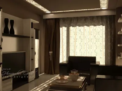 living room Beauty 3D model