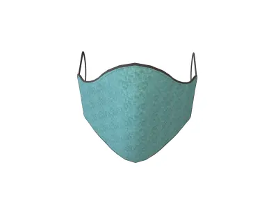 Mask v1 010 Low-poly 3D model