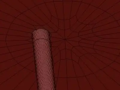 Untitled big one bronks hanging from ceiling 3D model