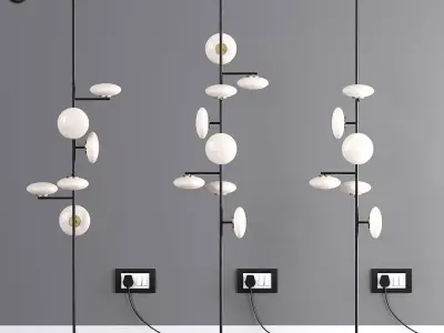 Mami Floor Lamp 3D model