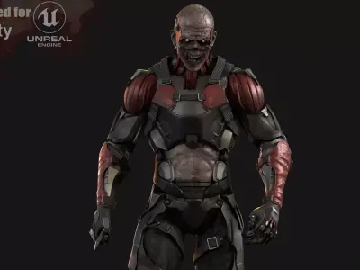 WestlandReaper8 Low-poly 3D model