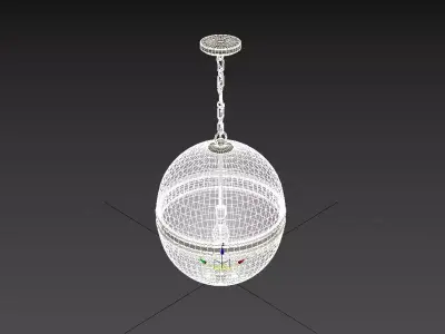 Donnell Pendant 3821-AGB 3D model