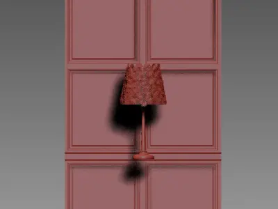 flower lamp 3D model