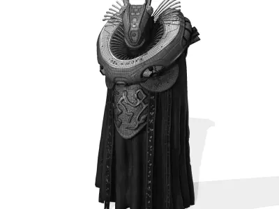 Vorlon Commander  3D model