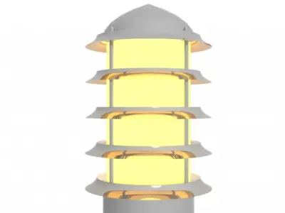 Floor lamp - Lampadaire 3D model