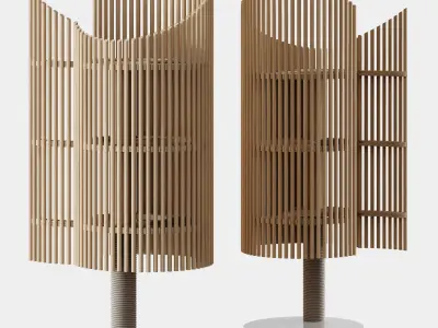 Neko cat tree 3D model