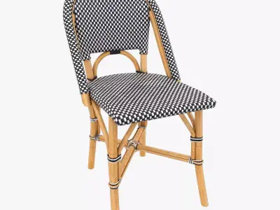 Patio Dining Side Chair 3D model