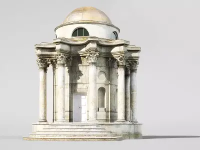 garden building 06 AM148 3D model