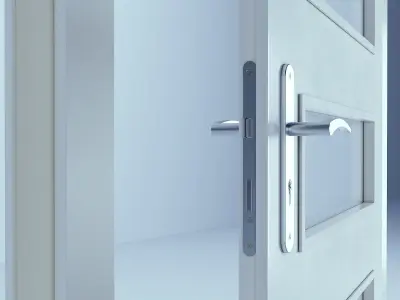 White Door 59 3D model