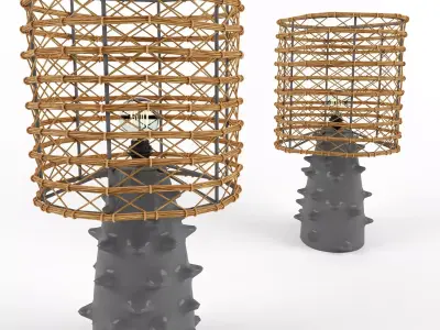 bamboo lam 16 3D model