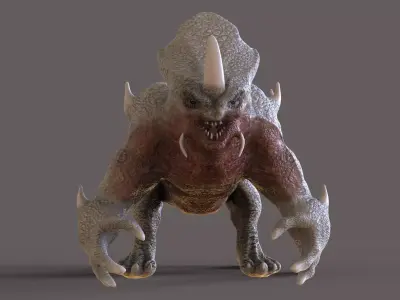 Big Creature 2 3D model