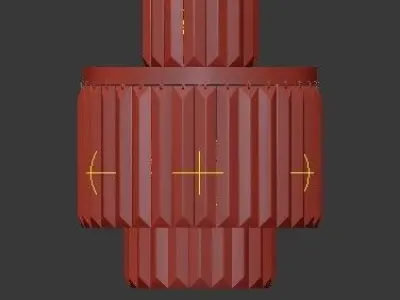 1920s Odeon Clear Glass  3D model