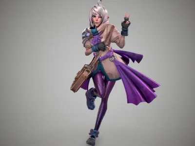 Lyette 3D model