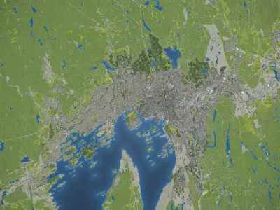 Oslo Metropolitan 3D Model Pack