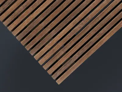 Modern Outdoor Bench 49 PBR Game Ready Low-poly 3D model