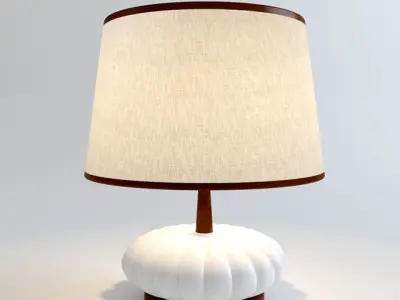 Mid Century Modern Table Lamp   3D model