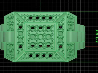 Jewelry ring 221 3D print model purchase