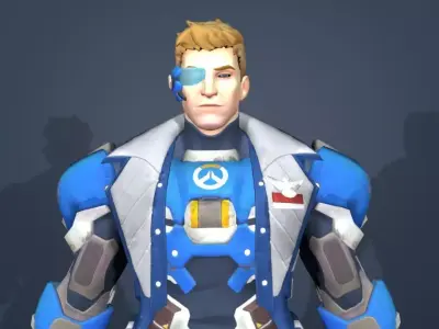 commander 3D model
