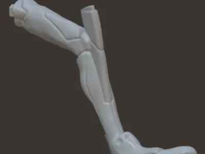 eva 01 cut up 3D print model