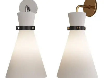 Julia Sconce Low-poly 3D model