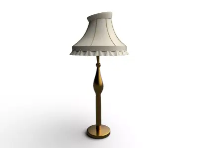 Stylized Floor Lamp 3D model