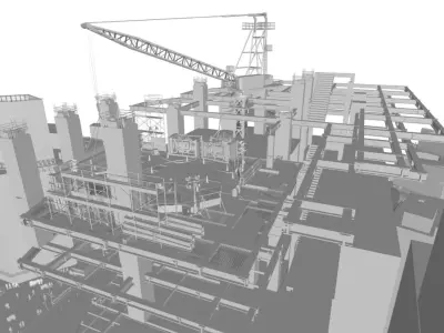 Scene - Scramble - Exterior 3D model