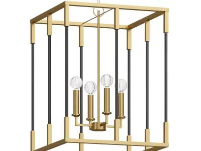Bleeker Chandelier 3D model