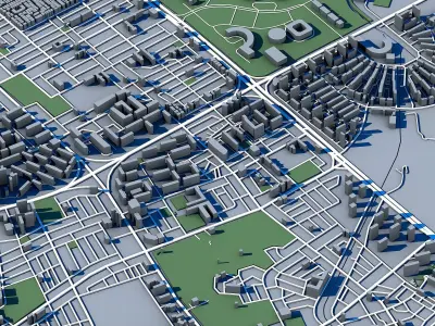 Lotte World Tower 3D Model Seoul Skyscraper 3D model