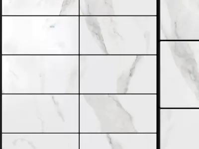 Yurtbay Seramik Classic Calacatta 75x150 Set 1 3D model