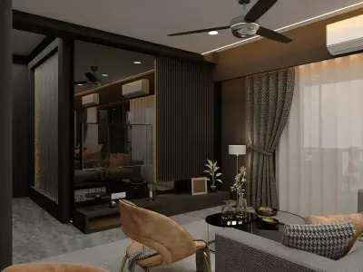 living room 3D model