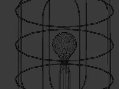 Industrial Lamp 3D model