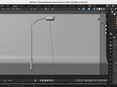 Street Light  3D model purchase