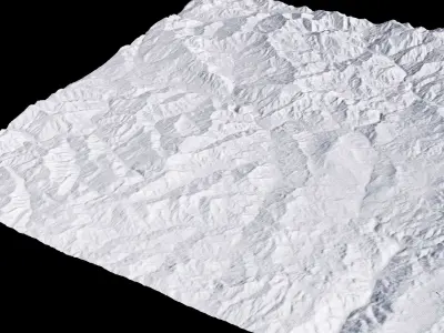 Dadukou China City Landscape 3D Model 3D model