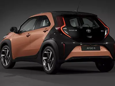 2026 Toyota Aygo X Hybrid 3D model