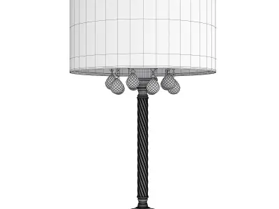  MOISELLE CRYSTAL TABLE LAMP Low-poly 3D model