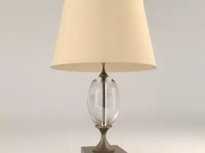 Empire Egg Table Lamp bronze 3D model