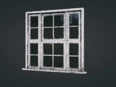 Windows Old and New Low-poly 3D model