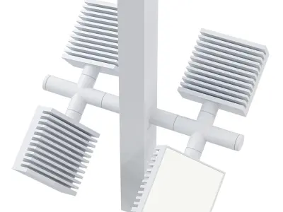Dorval pendant light 3D model