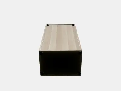 BESTA Shelf unit with doors 11 Low-poly 3D model