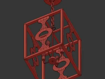 Balustrade 4 3D model