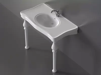 Basin Sink 28 3D model