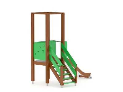 Lappset Tower and Slide 3D model