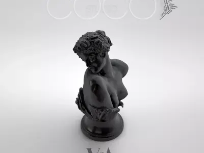 CLYTIE Remastered Digital Sculpture  3D print model