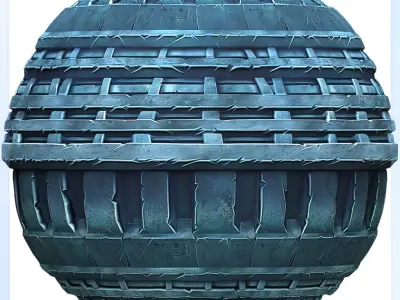  Stylized Wall Seamless Texture Texture 7