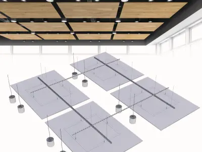 Ceiling system Armstrong  3D model