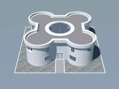 Modern house 2 3D model