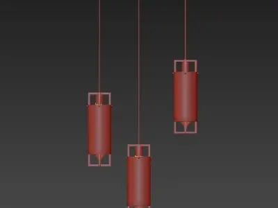 Tech Lighting Pendants 2 3D model purchase