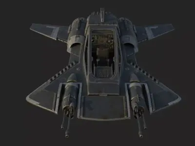 Pirate Snub Fighter 3D model